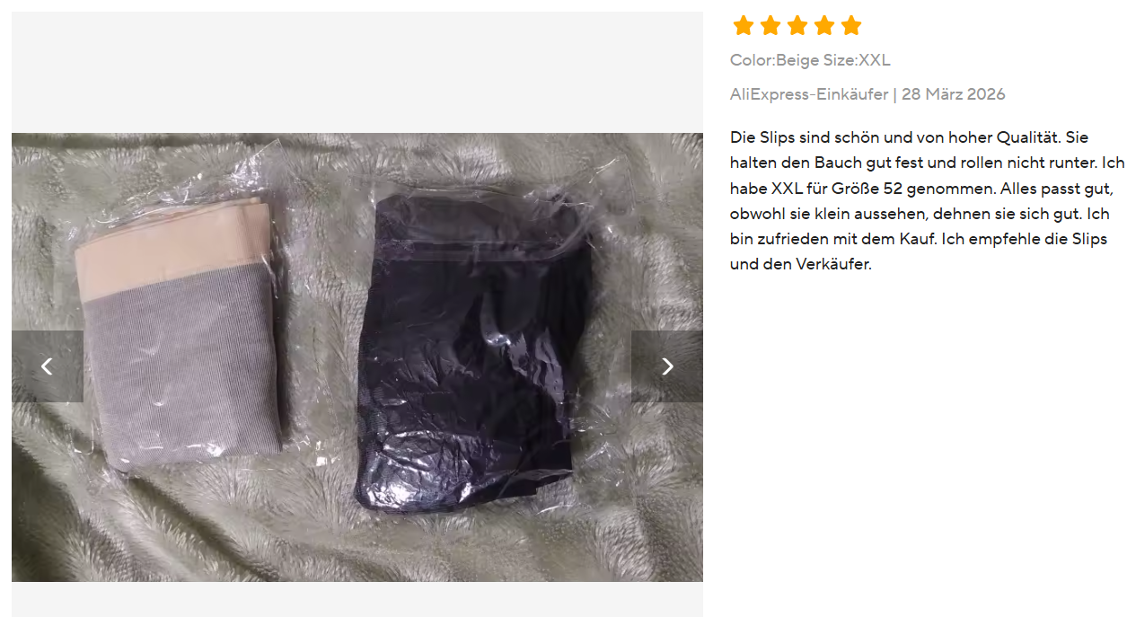 Foto AliExpress-Einkäufer